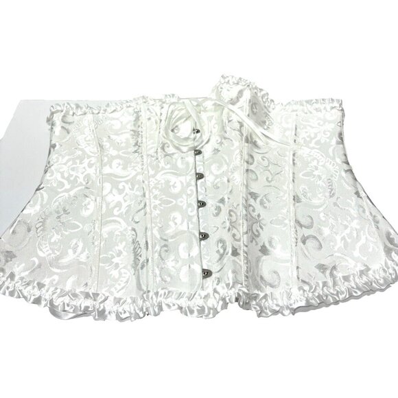 3XL Women Corset Overbust Bustier Strapless Bustier Women Corset Strapless - Picture 3 of 12